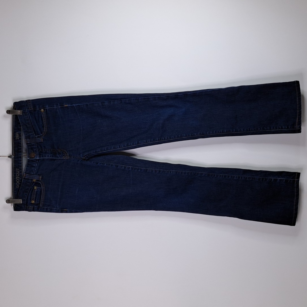 J. Crew Low Rise Bootcut Blue Jeans Size 26R - Picture 5 of 16